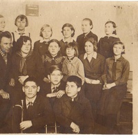 средняя школа 7-ой класс 1939 год