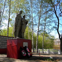 Братская могила 48 советских воинов в селе Большое Песчаное