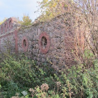 Торосово. Руины  хозяйственных построек усадьбы баронов Врангелей