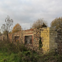 Торосово. Руины  хозяйственных построек усадьбы баронов Врангелей