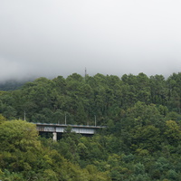 Мост в горах.