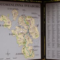 Схема крепости Свеаборг