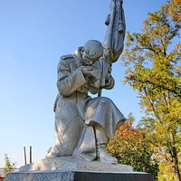 Памятник павшим воинам на братской могиле воинов ВОВ
