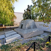 Братская могила воинов,погибших за станицу на мемориале