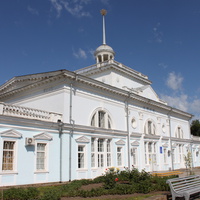 Ейск. Железнодорожный вокзал.