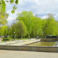 г. Пенза, фонтан в сквере возле площади Победы.