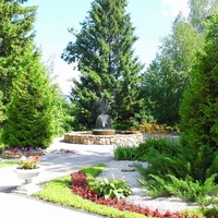 г. Пенза, фонтан в сквере фабрики «Маяк».