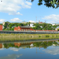 г. Пенза,левый берег реки Суры.