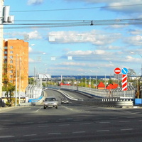 г. Пенза,  новый путепровод  «Леонидовский мост».