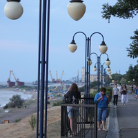 Ейск. Центральная набережная.