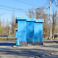 Первая в городе остановка общественного транспорт (Ленина,1)
