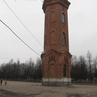 Водонапорная башня на городской площади