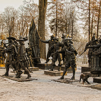 Скульптурная группа "Ночной дозор"