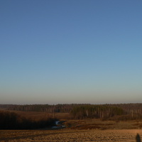 Река Меза у деревни Белобородово