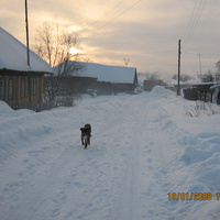 наша улица зимой, Кочебахтино