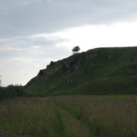 Кочебахтинская гора со стороны Лукино