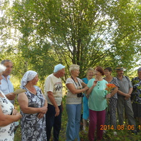Село Спасское. Встреча земляков 6 августа 2014 года.