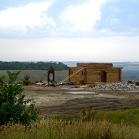 Начало строительства обители «Новый Иерусалим» на окраине села Сухарево
