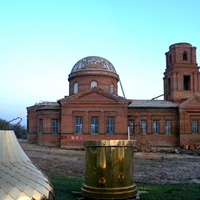 Этап восстановления храма Сергия Радонежского в селе Малое Городище
