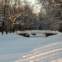 Канал зимой