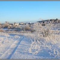 Мороз крепчает.