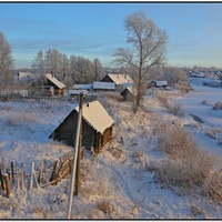 По берегу Цны.