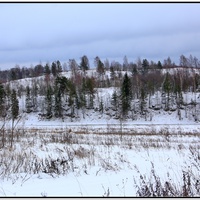 Зимние Альпаковские горы.
