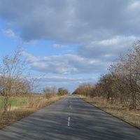 Дорога в Пересадовку