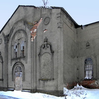 Заброшенная Покровская церковь в городе Короча