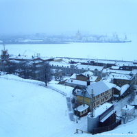 Нижний Новгород. Панорама на собор Пресвятой Богородицы