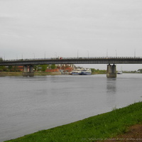 Новгород. Мост через р. Волхов