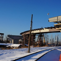 Строительство нового путепровода