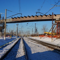 Мост через Павелецкую железную дорогу в Ступино