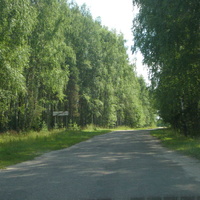 выезд из Славцево