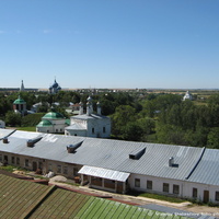 Суздаль. Панорама на город с колокольни церкви Воскресения Словущего