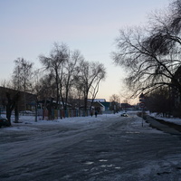 На проспекте Ленина.