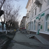 На проспекте Ленина.