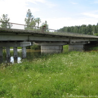 Мост через р. Пекша  в окрестностях с. Анкудиново