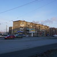 На проспекте Ленина.