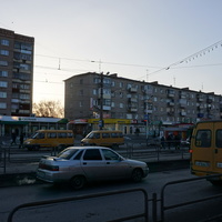 На проспекте Ленина.