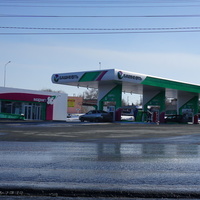 Автозаправка.