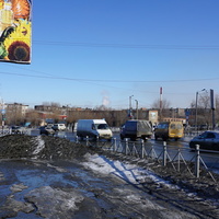 На Новотроицком шоссе.