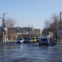 Перекрёсток.