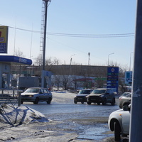 На Новотроицком шоссе.