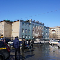 На Новотроицком шоссе.