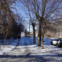 На Новотроицком шоссе.