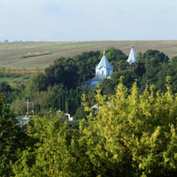 Панорама центральної частини села