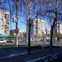 На проспекте Ленина.