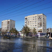 На проспекте Ленина.