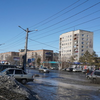 На проспекте Ленина.